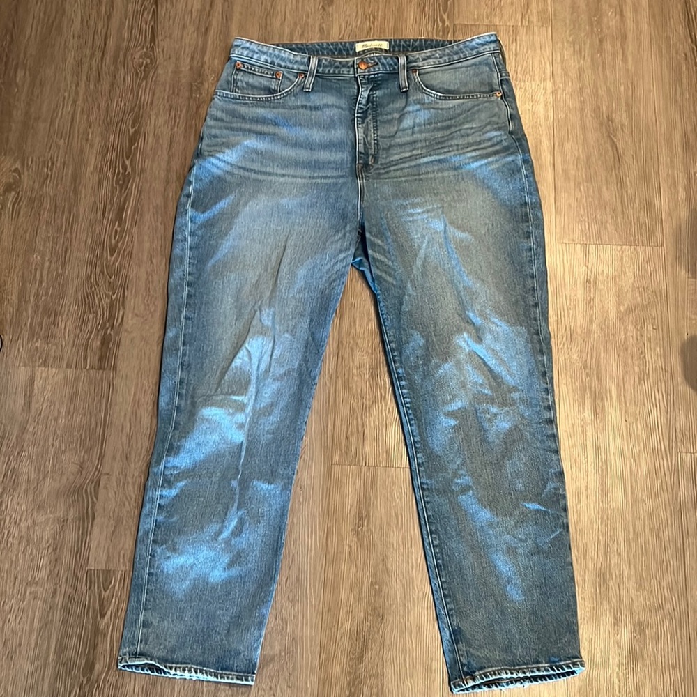 Madewell Curvy Classic Straight Jeans